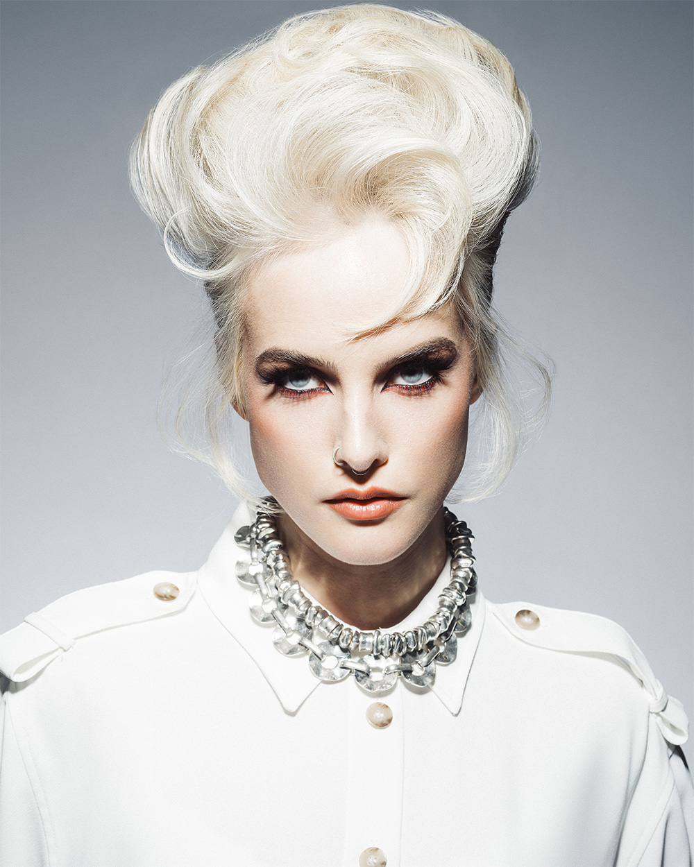 Platinum Beehive - Rainbow Room International - Refined Rebellion Collection